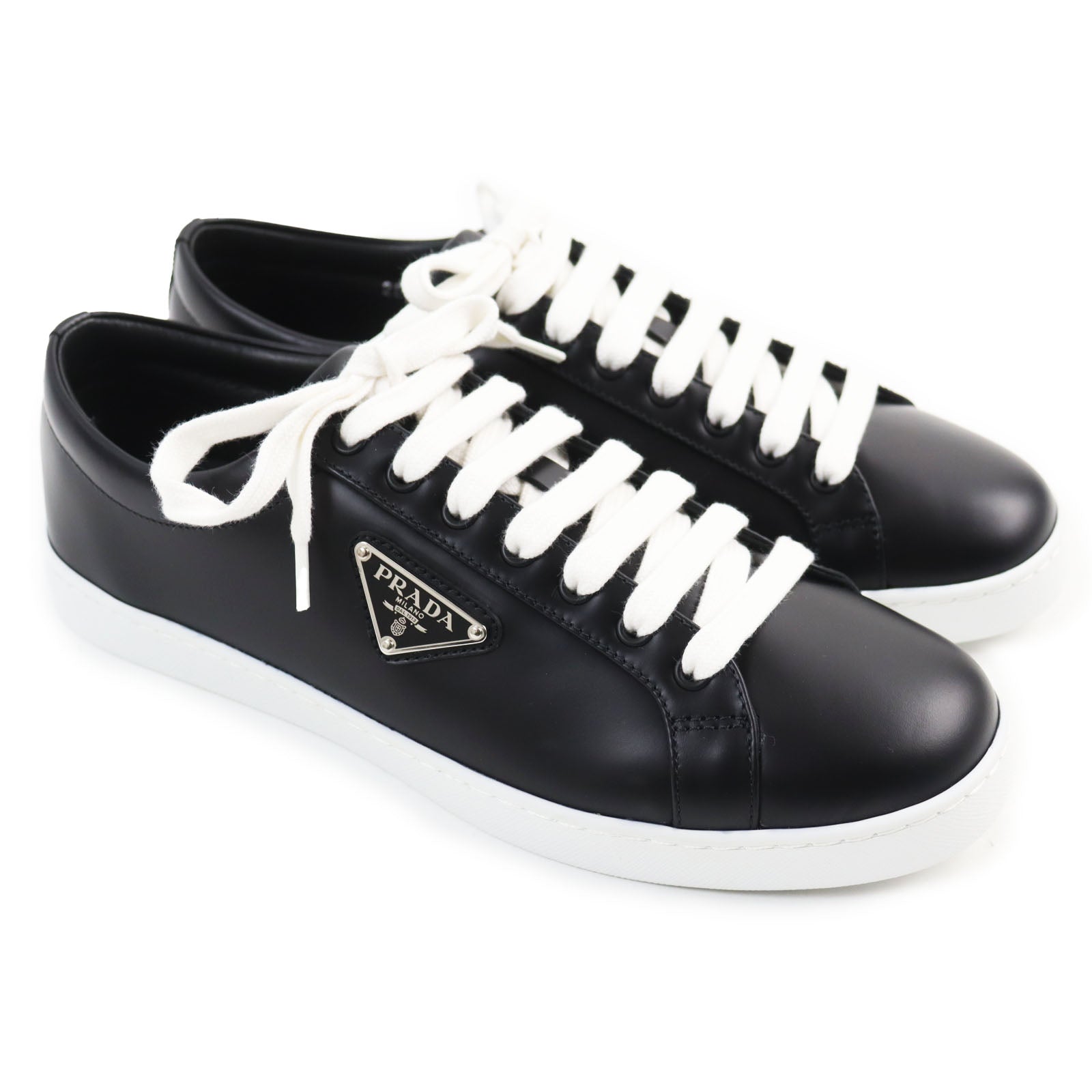 Prada Leather Sneakers 6.5 Italy