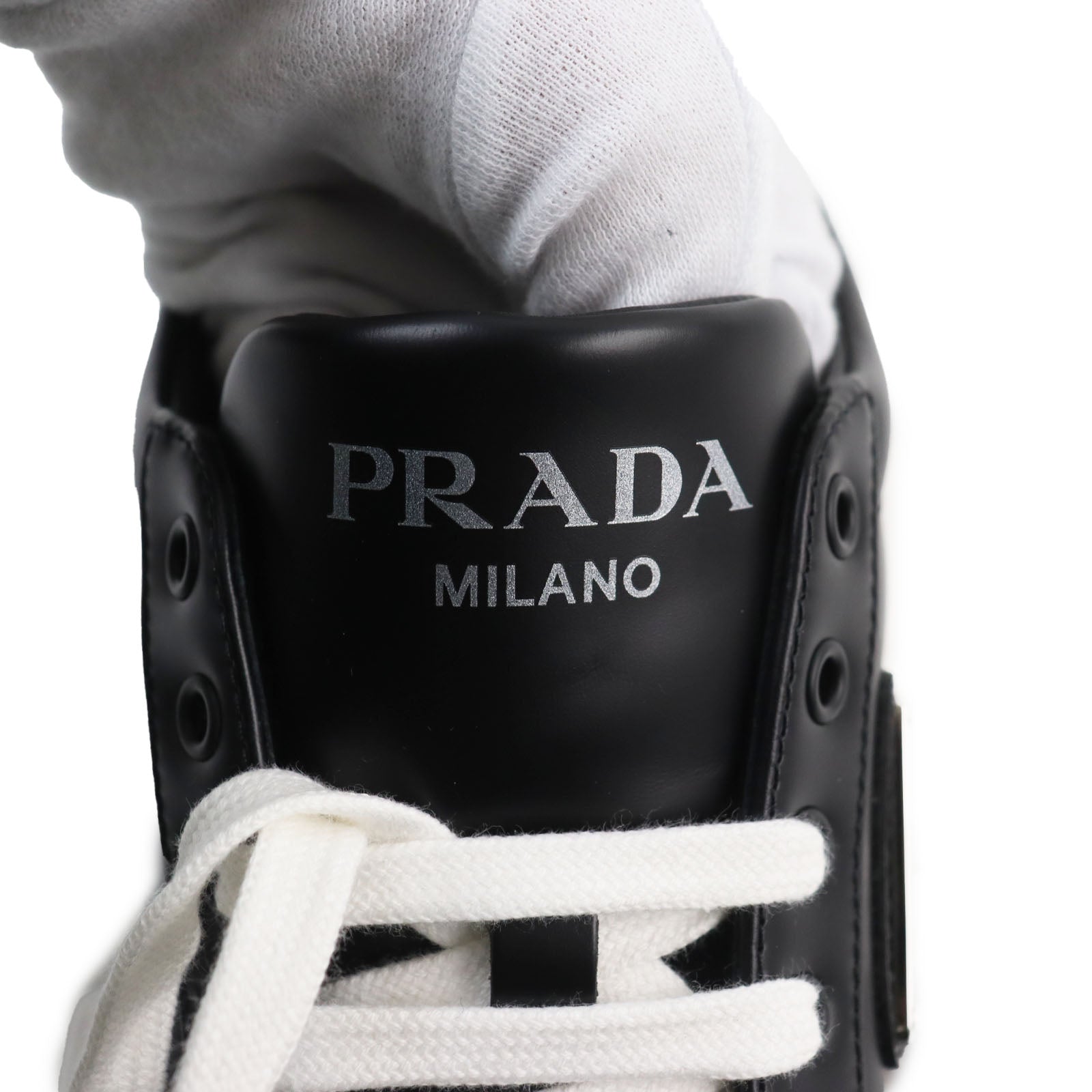 Prada Leather Sneakers 6.5 Italy