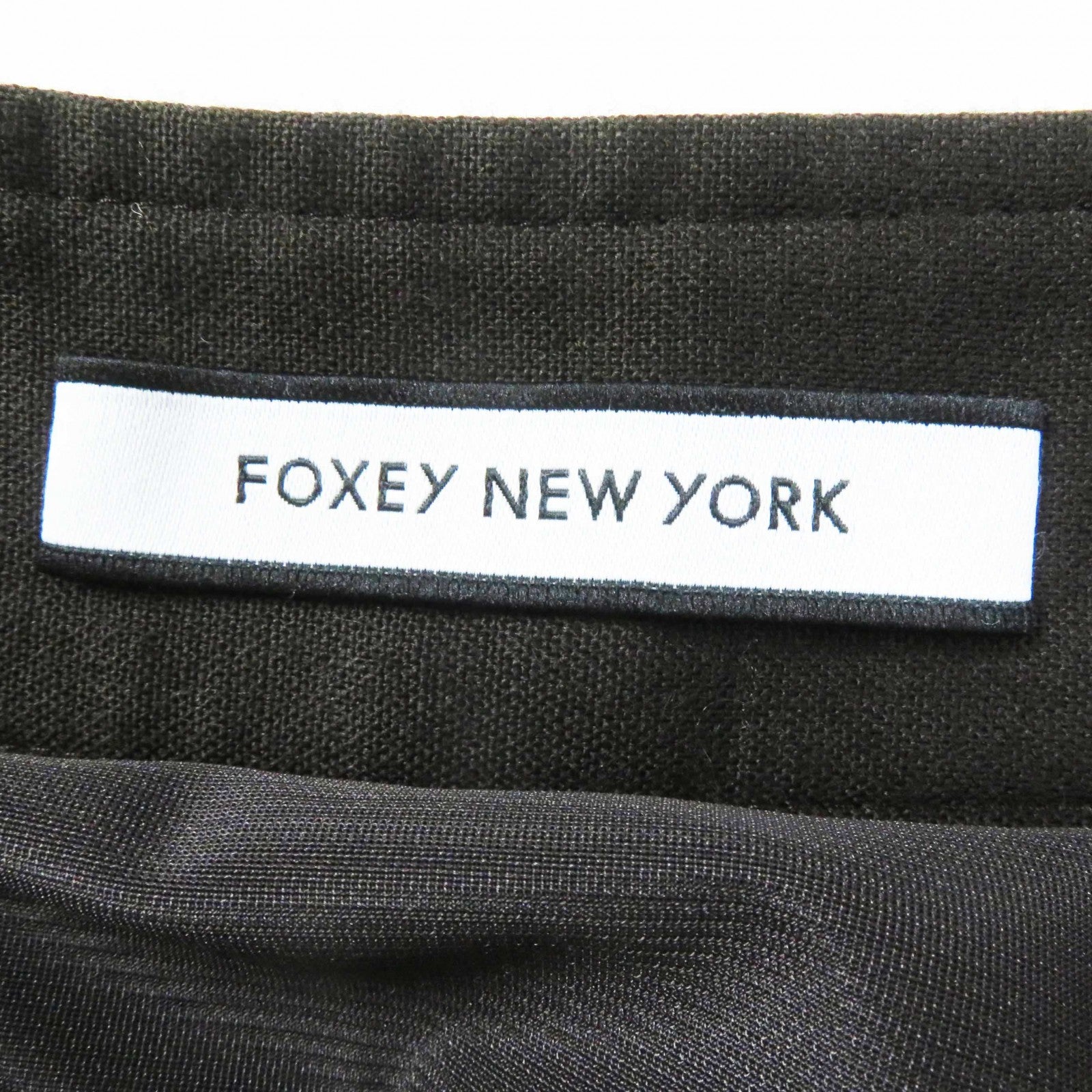 FOXEY NEW YORK Flare Long Skirt Dark Brown