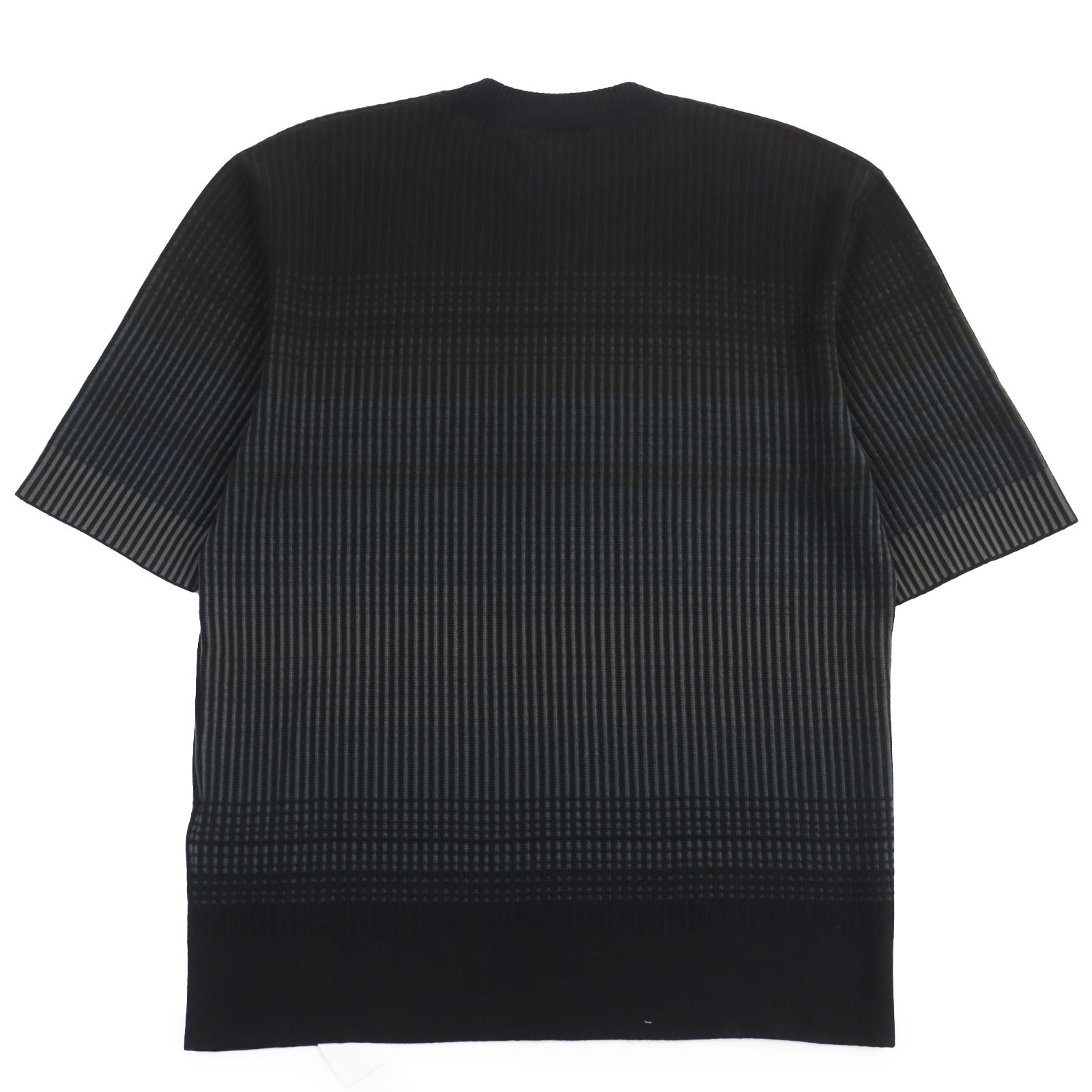 Hermes Cotton Stripe Crew Neck T-Shirt XS