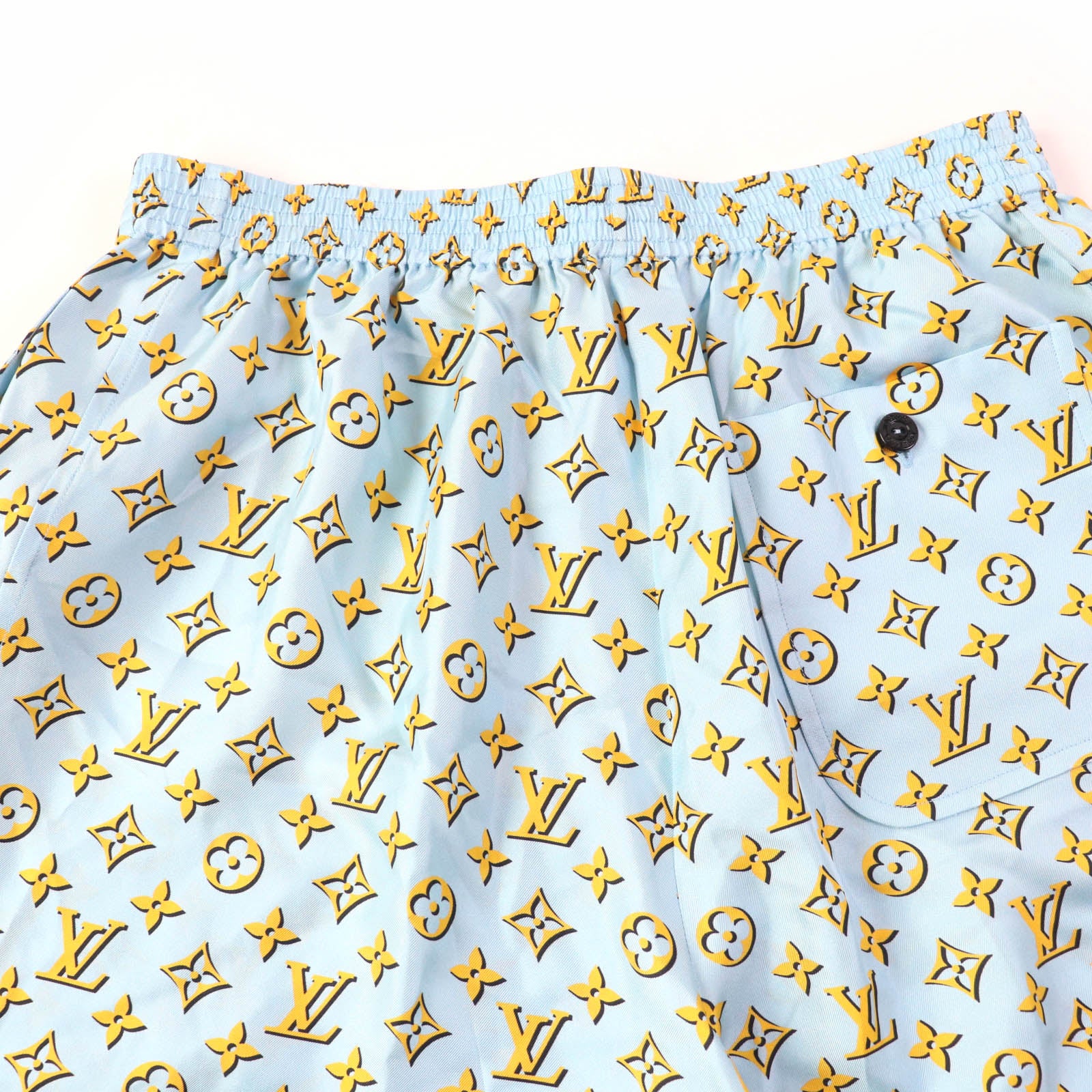 Louis Vuitton Silk Monogram Shorts Women