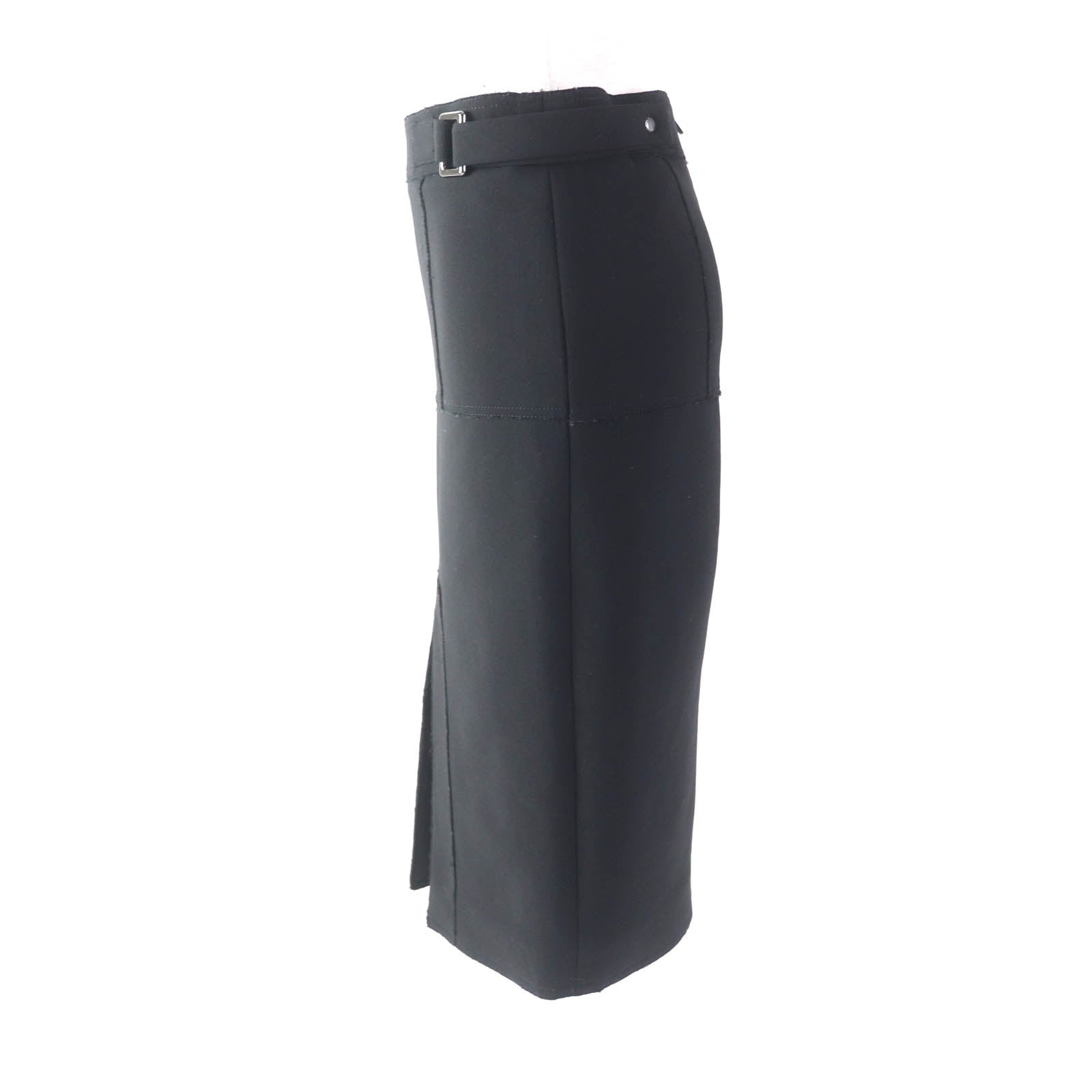 TOM FORD Wool Polyurethane Tight Skirt Black 36