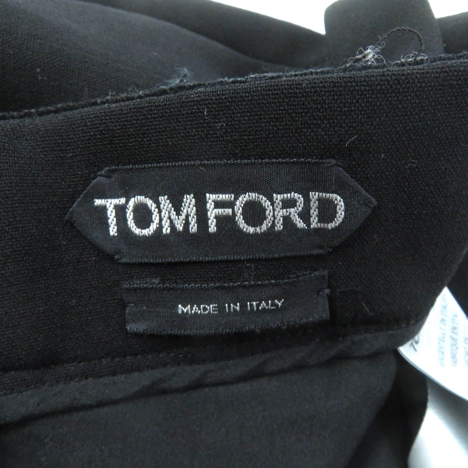 TOM FORD Wool Polyurethane Tight Skirt Black 36