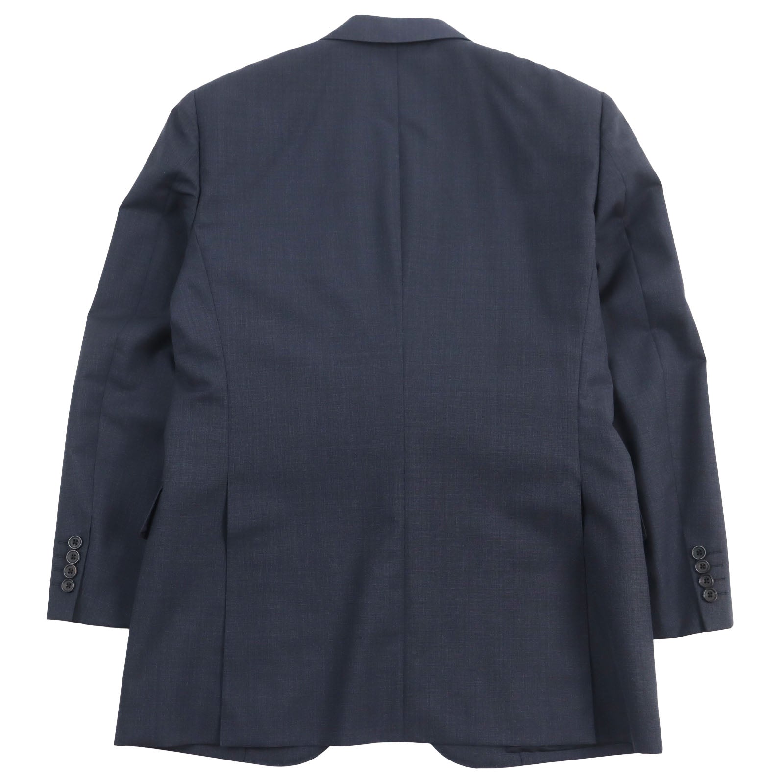 Burberry Wool Mohair Silk Suit Navy