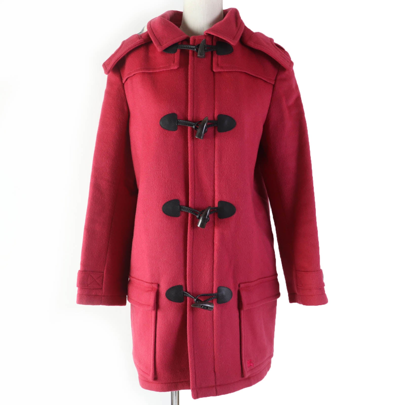 Burberry Wool Duffel Coat Pink 14Y