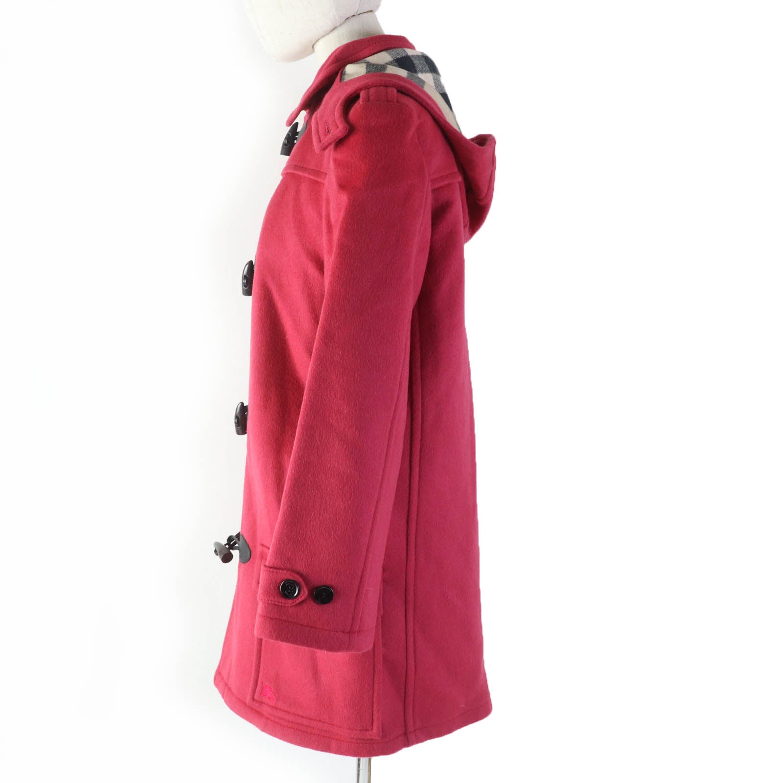 Burberry Wool Duffel Coat Pink 14Y