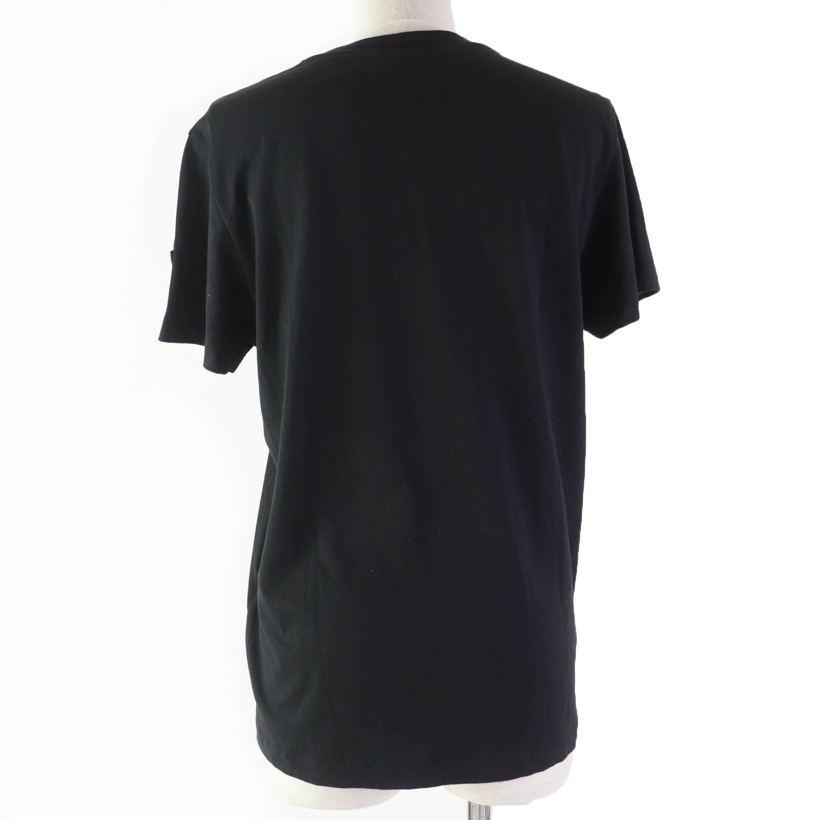 Moncler Cotton Logo Patch T-Shirt Black M