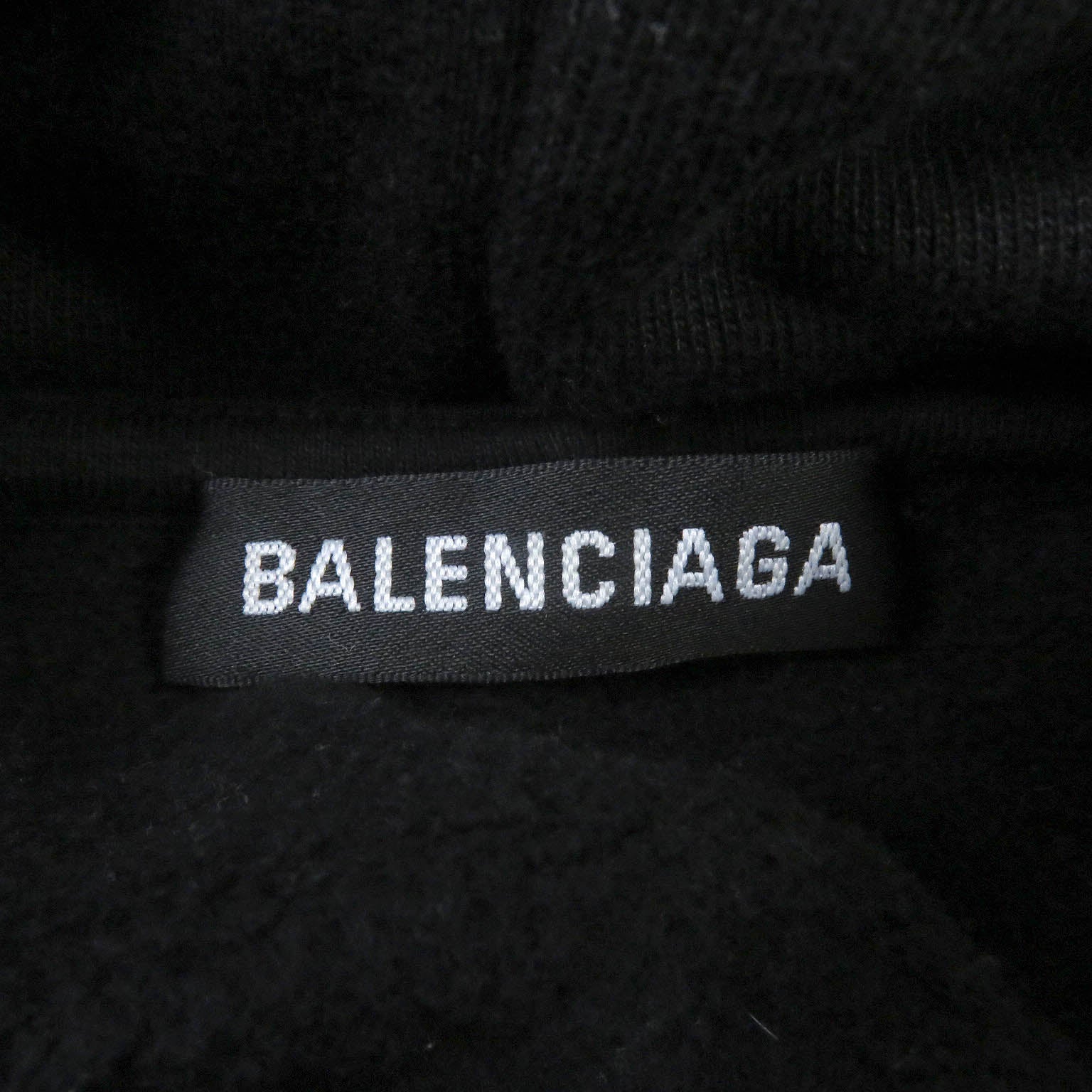 Balenciaga Cotton BB Paris Logo Oversized Hoodie