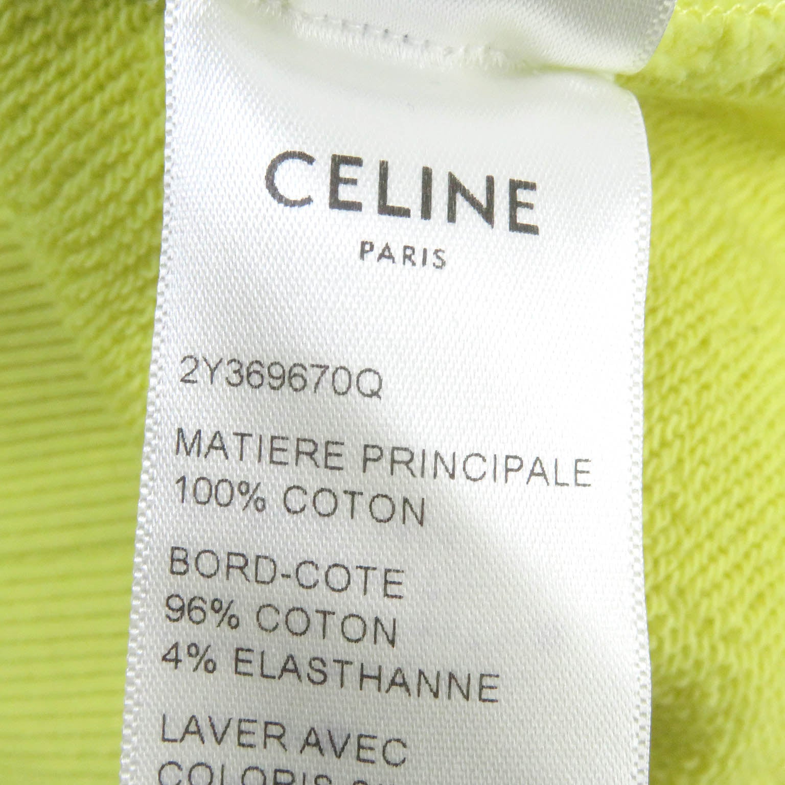 Celine Logo Print Cotton Hoodie Sweatshirt M