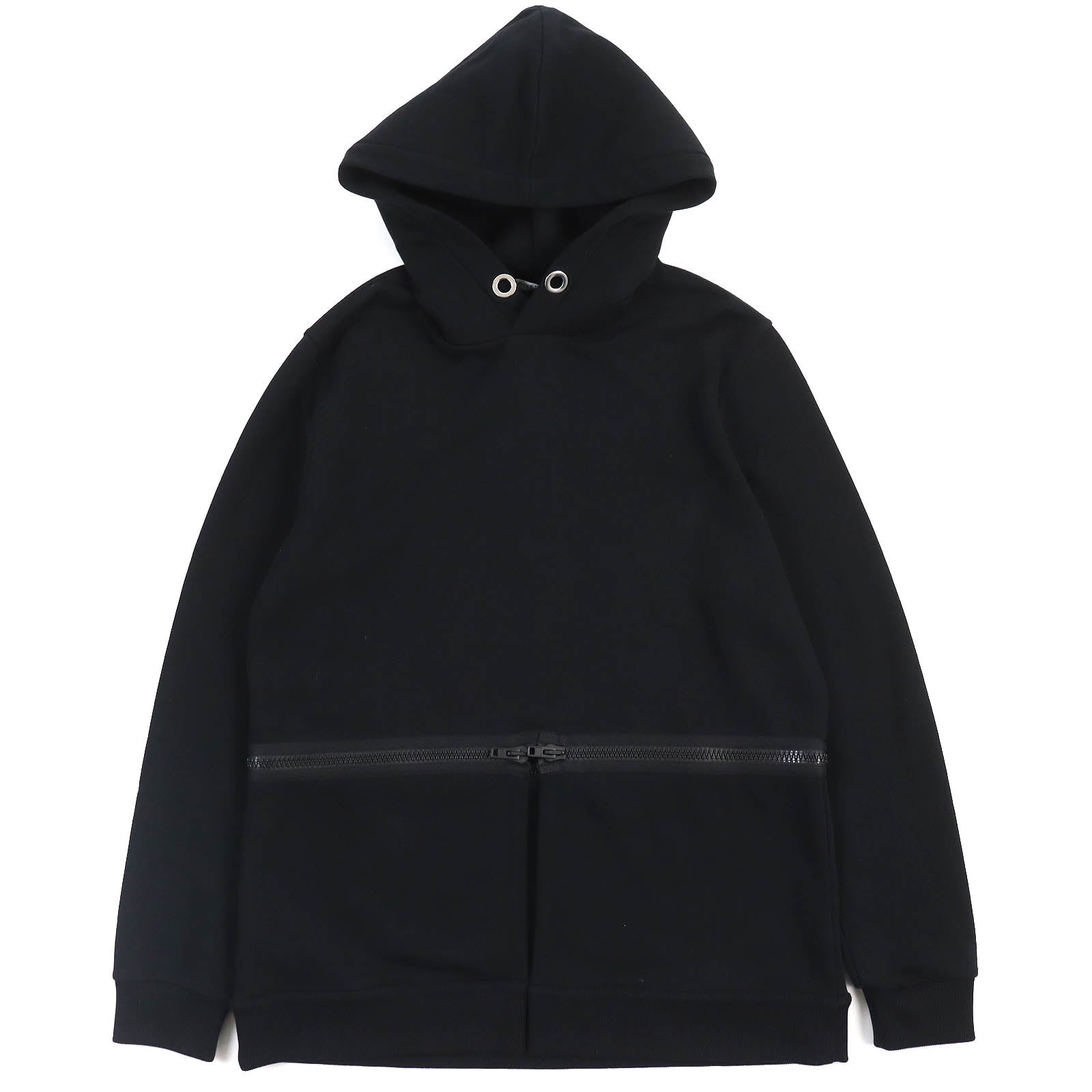 Givenchy Cotton Rayon Zip-up 2-way Pullover Hoodie S