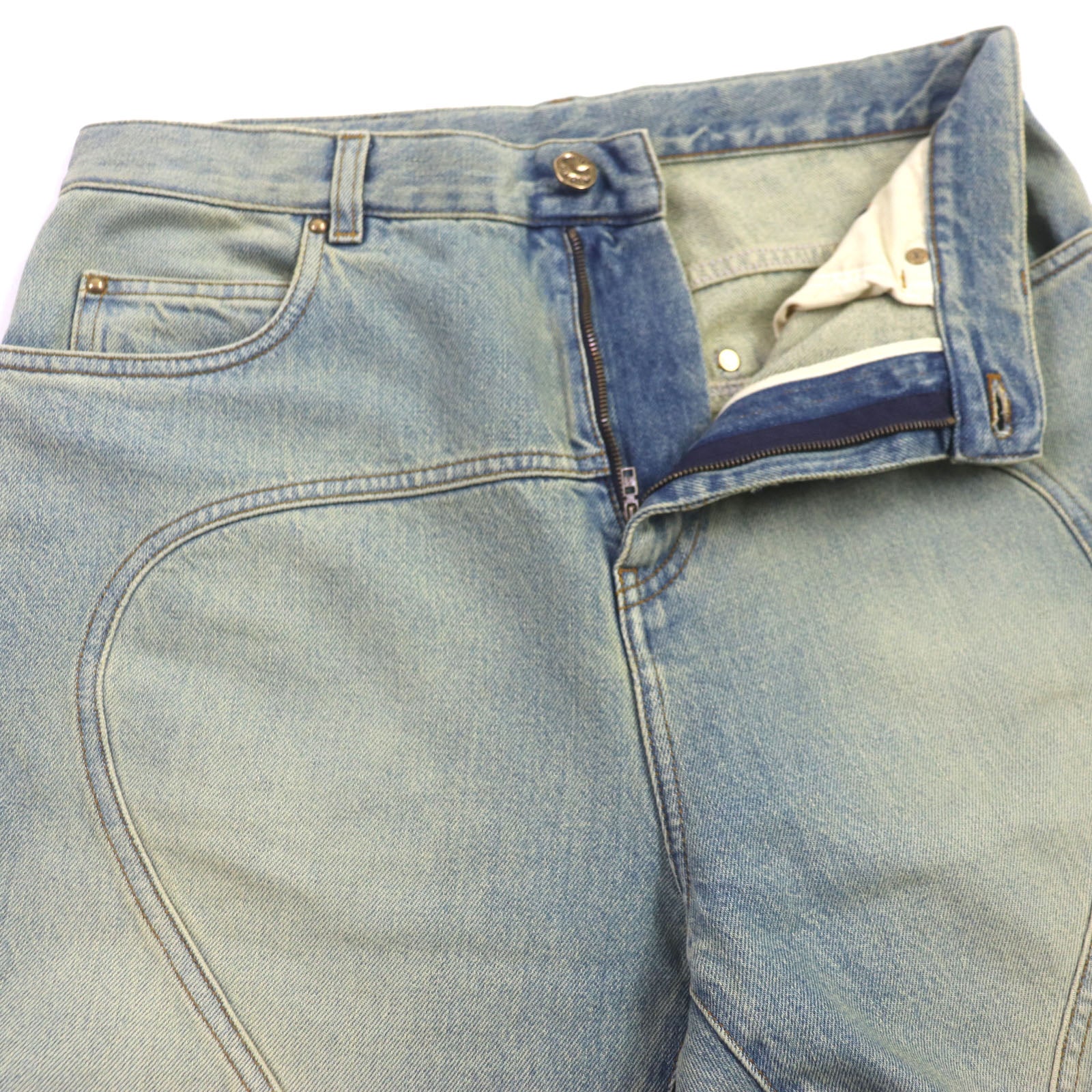 Louis Vuitton Denim Pants Blue 30