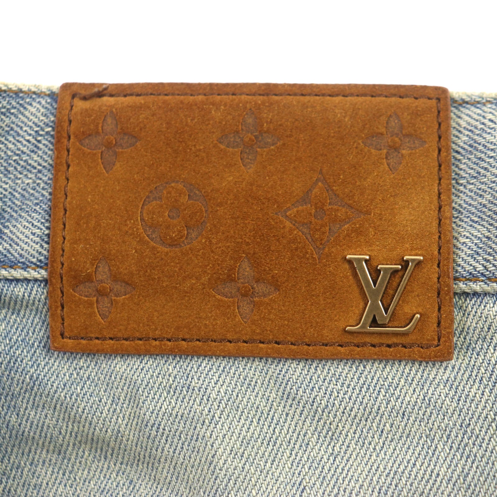 Louis Vuitton Denim Pants Blue 30