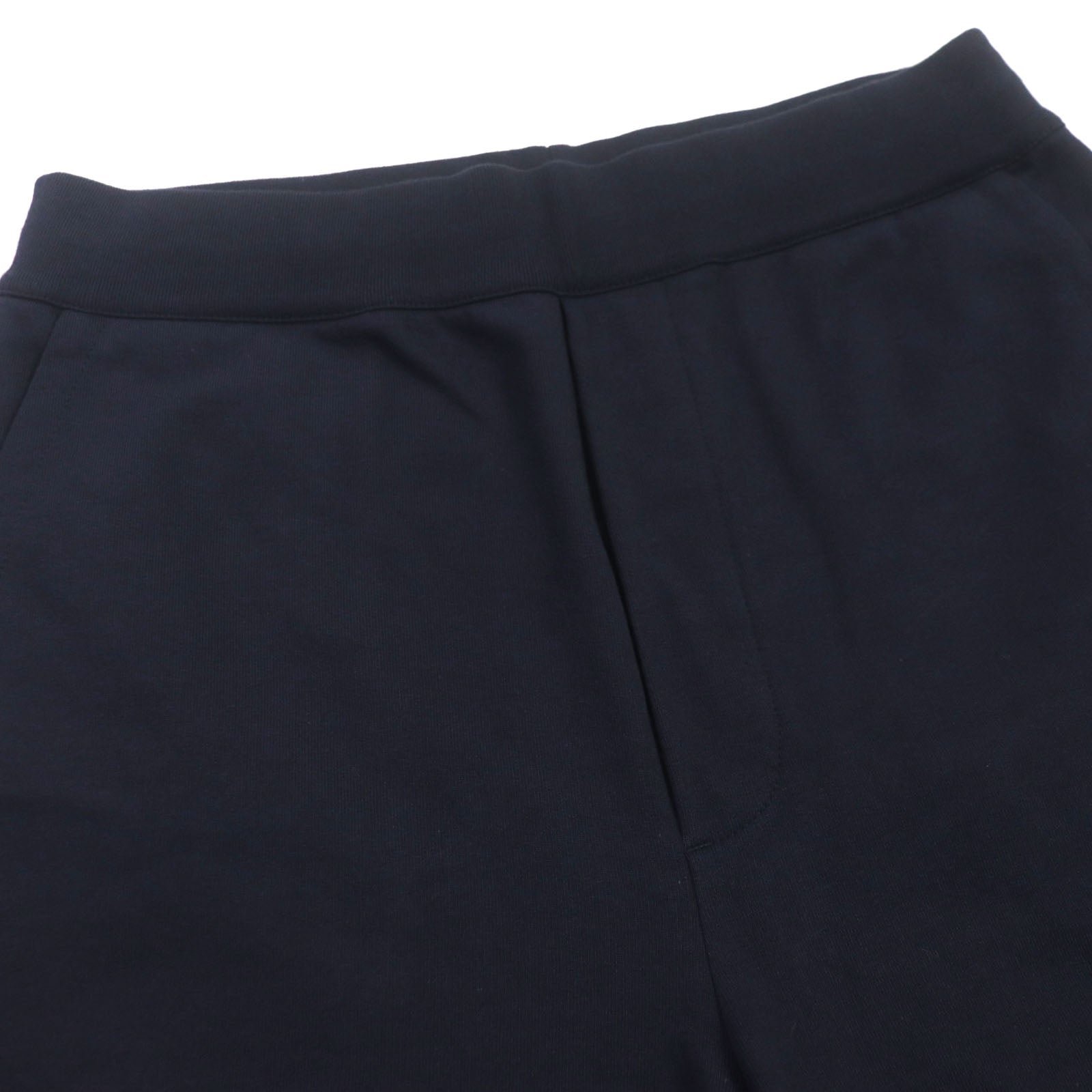 Prada Bermuda Cotton Logo Shorts Navy S