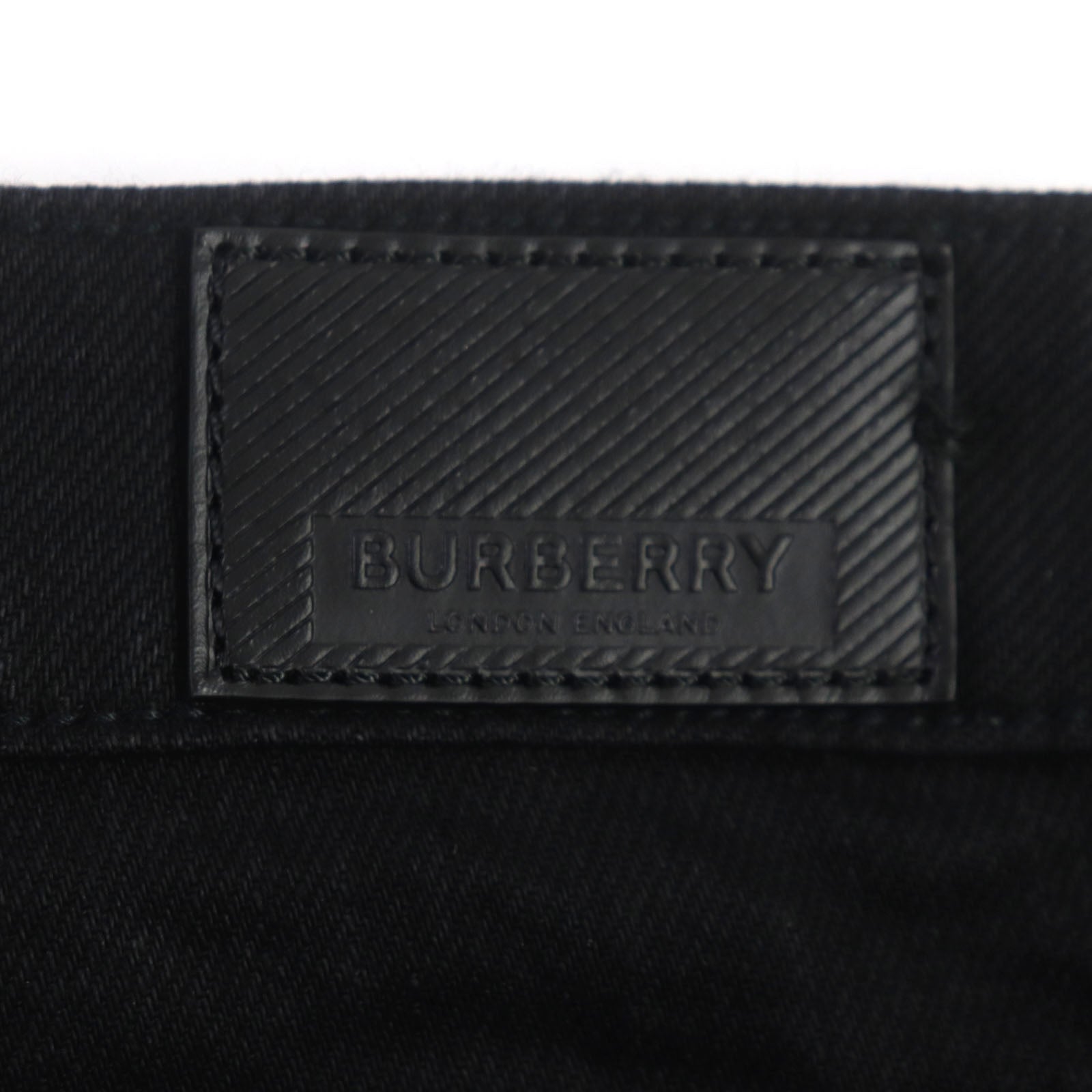 Burberry Skinny Mid-Rise Denim Pants Black 31