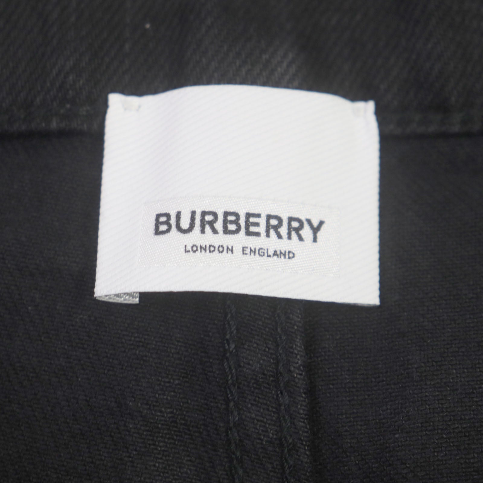 Burberry Skinny Mid-Rise Denim Pants Black 31