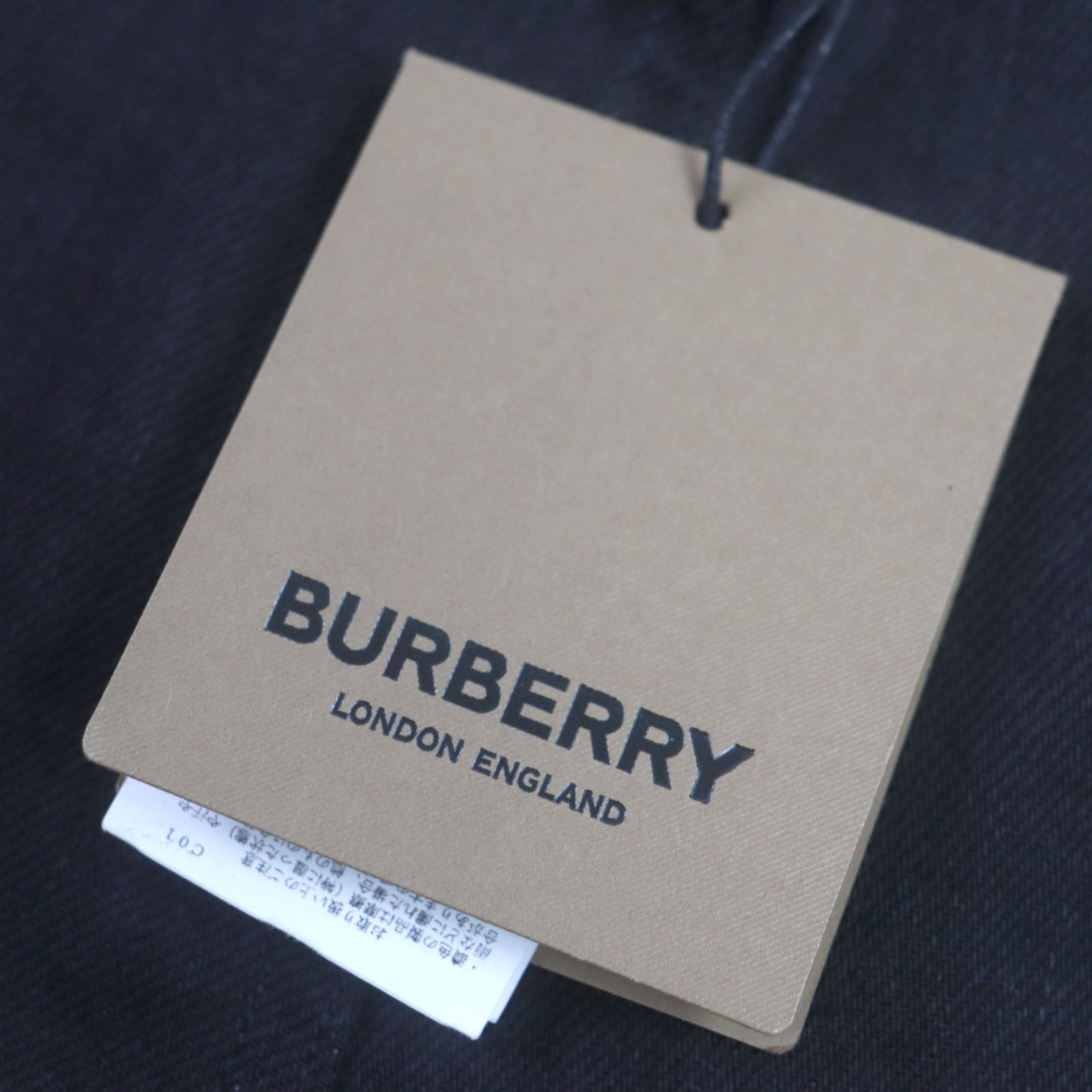 Burberry Skinny Mid-Rise Denim Pants Black 31