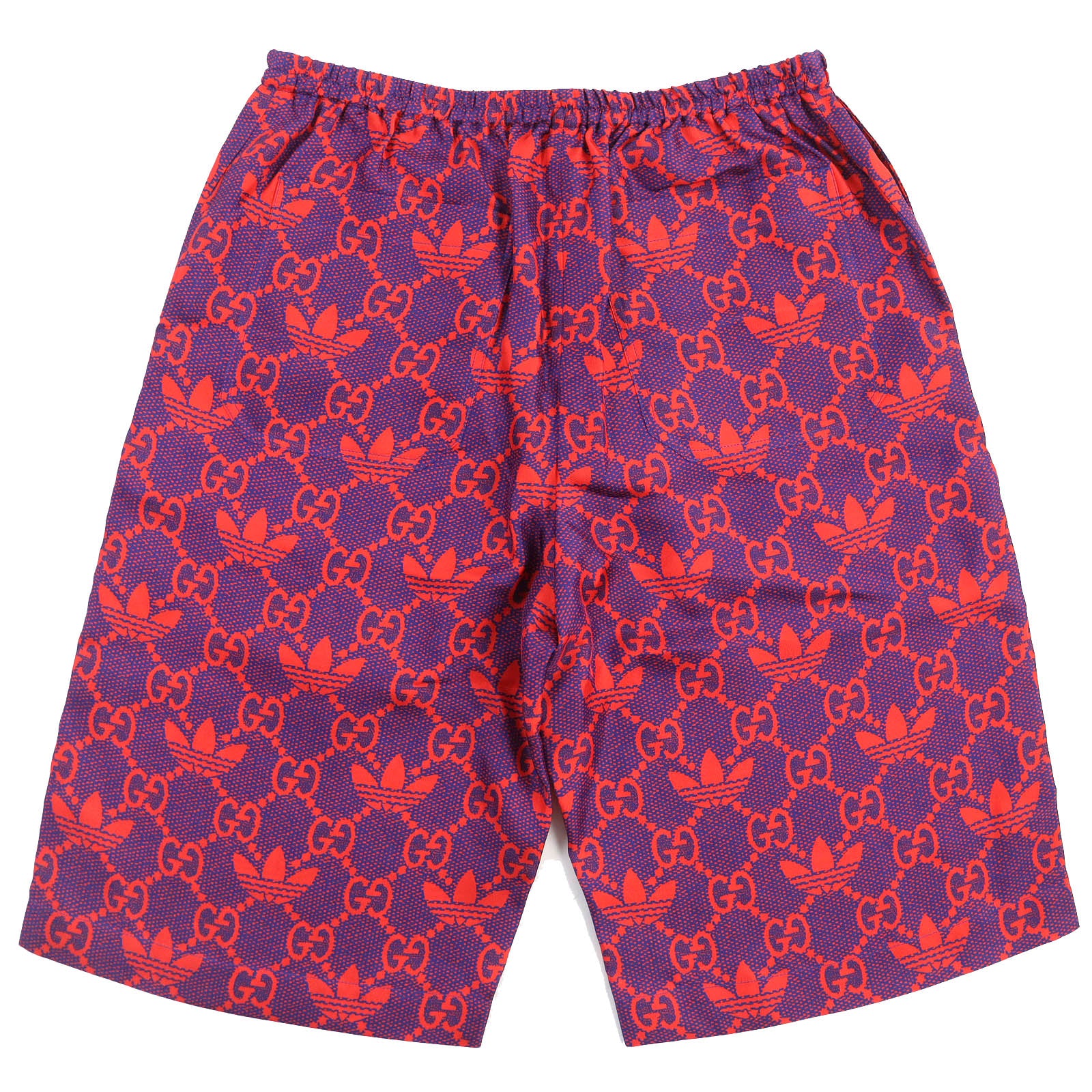 GUCCI adidas Silk Micro GG Shorts Red 44