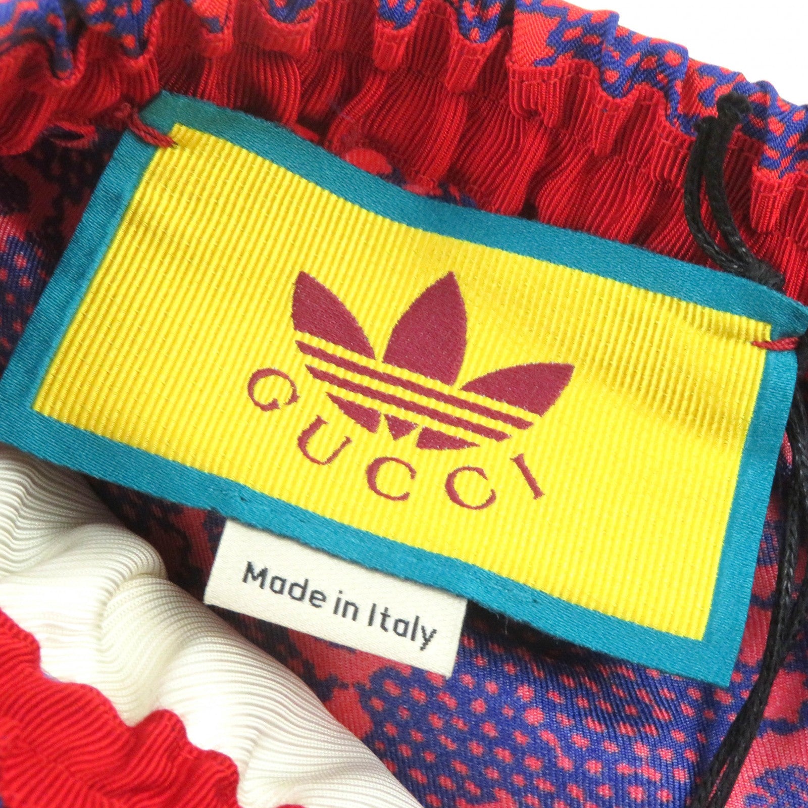 GUCCI adidas Silk Micro GG Shorts Red 44