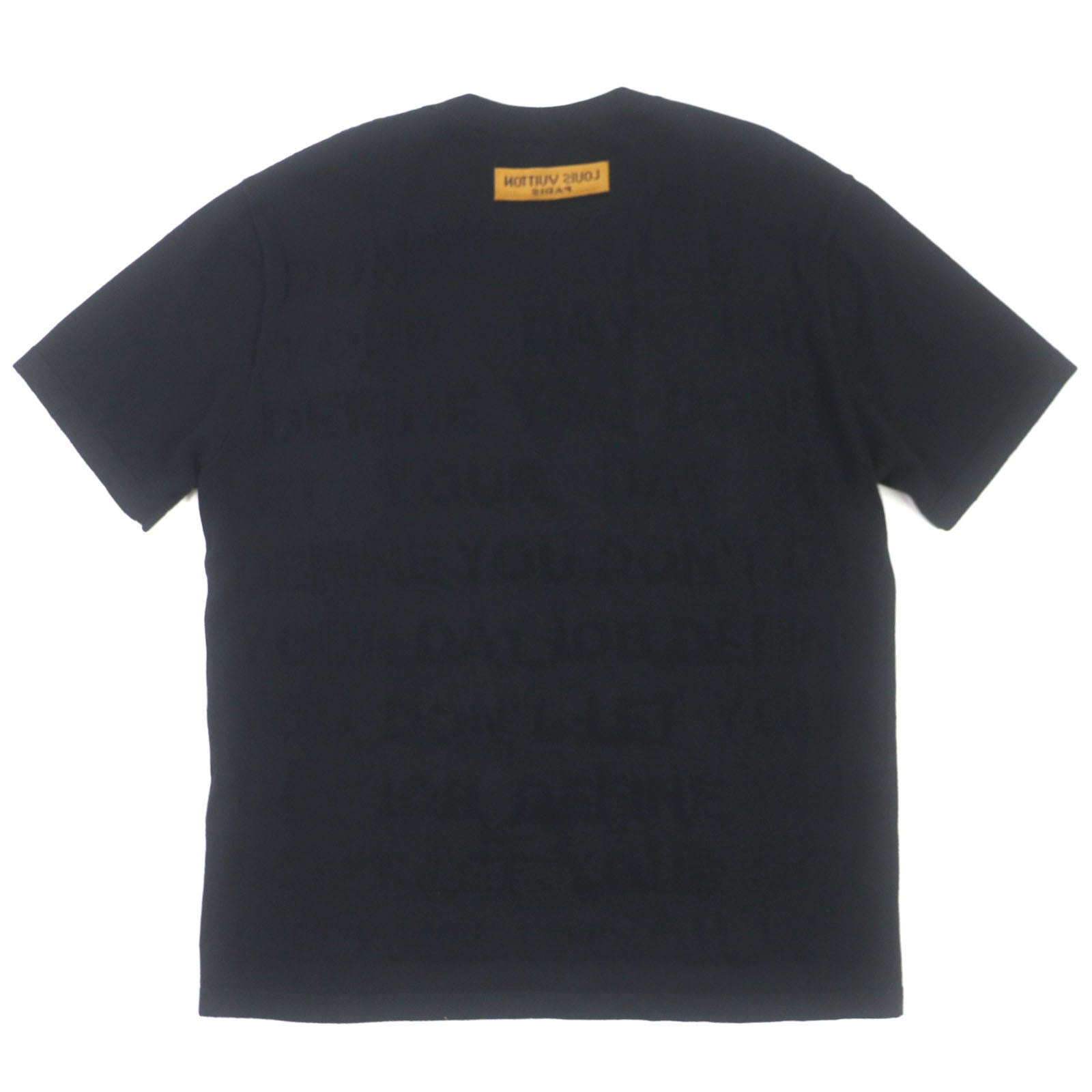 Louis Vuitton Cotton Silk Crew Neck Jacquard Knit Tee