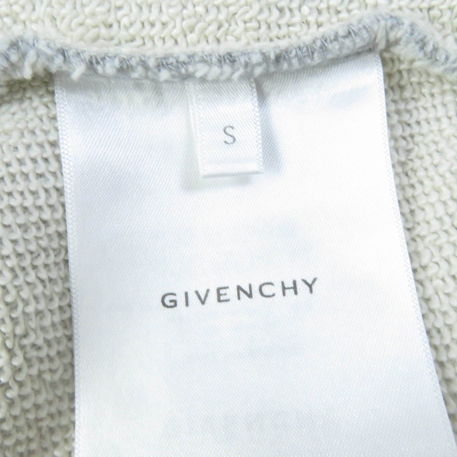 Givenchy Cotton Logo Cropped Hoodie Sweatshirt