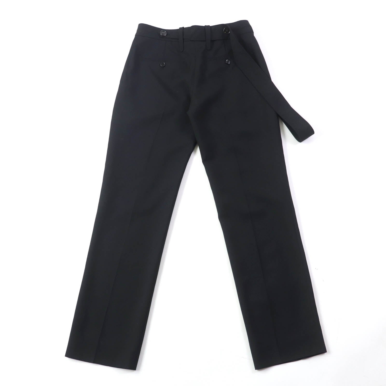 Burberry Wool Cupra Press Pants Black 38