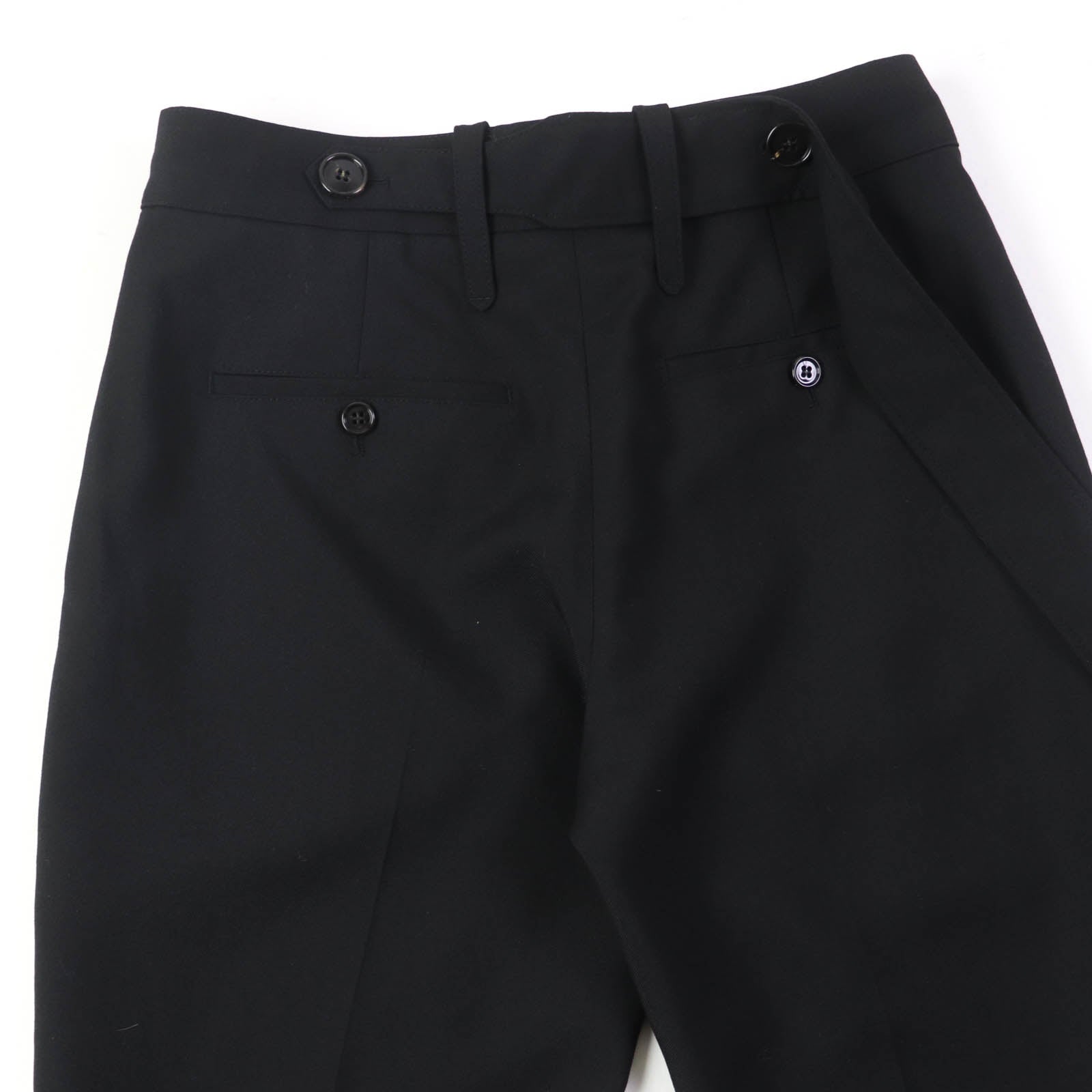 Burberry Wool Cupra Press Pants Black 38