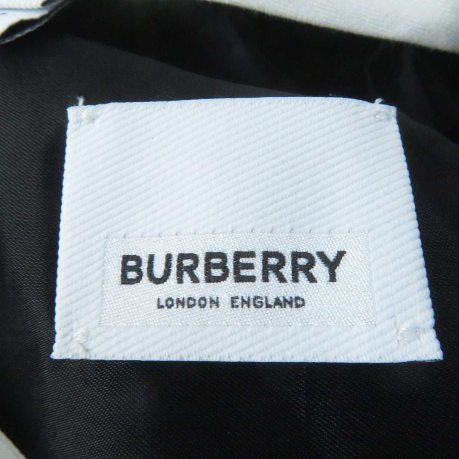 Burberry Wool Cupra Press Pants Black 38