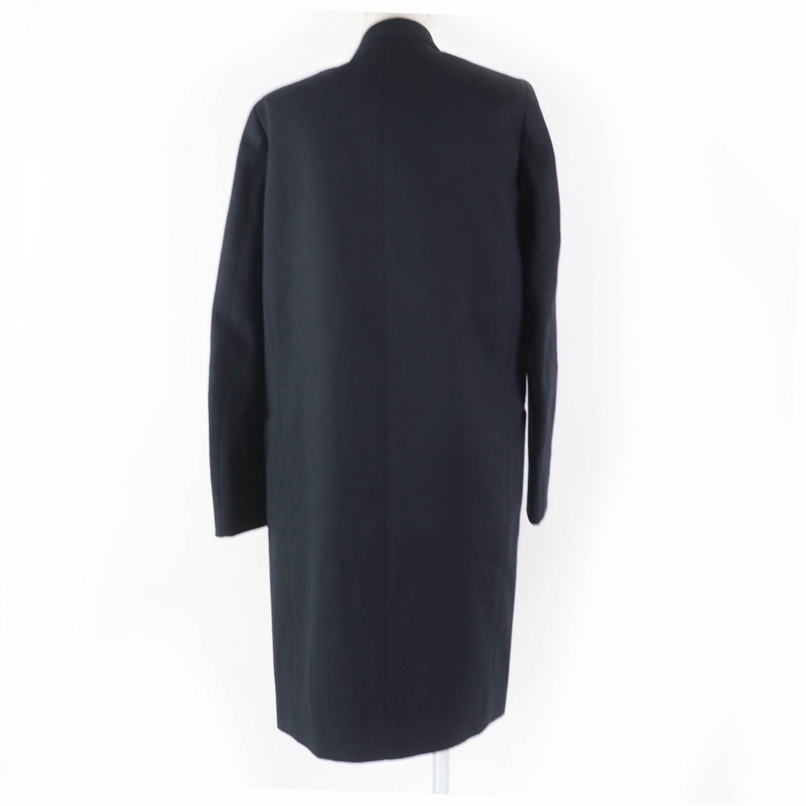 Celine Phoebe Crombie Coat Black 36