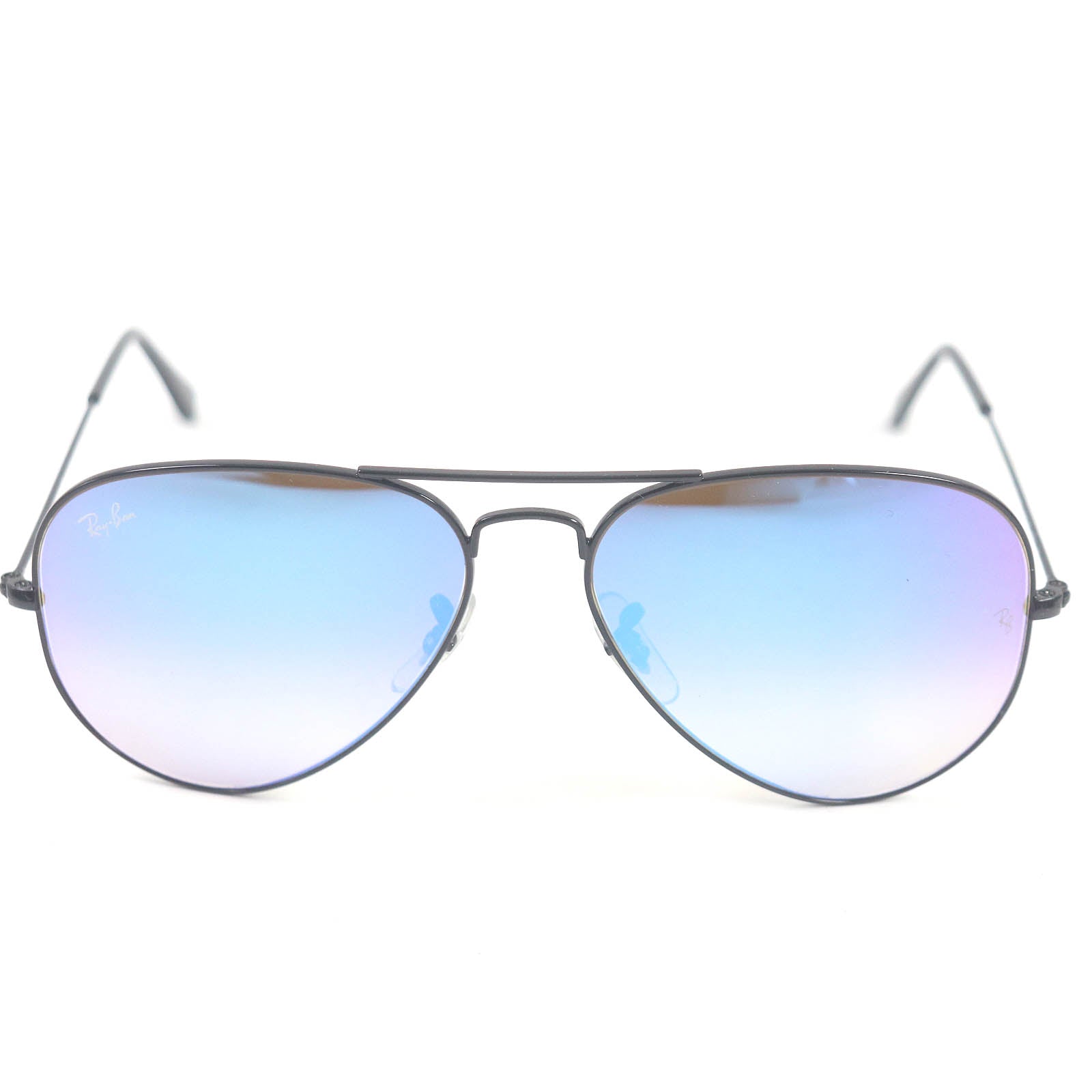 Ray-Ban RB3025 Aviator Sunglasses Black Blue