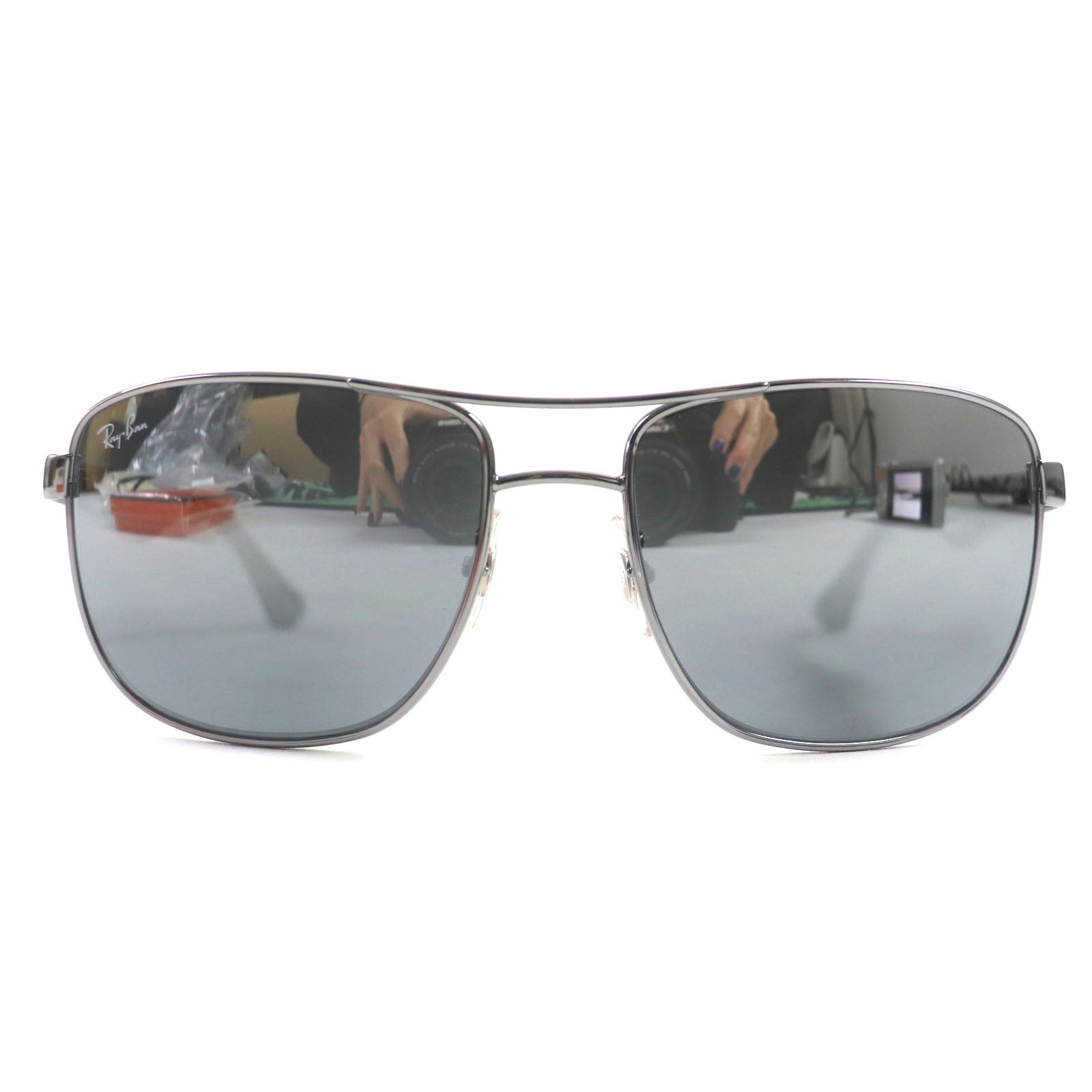 Ray-Ban RB3533 Metal Sunglasses Gunmetal