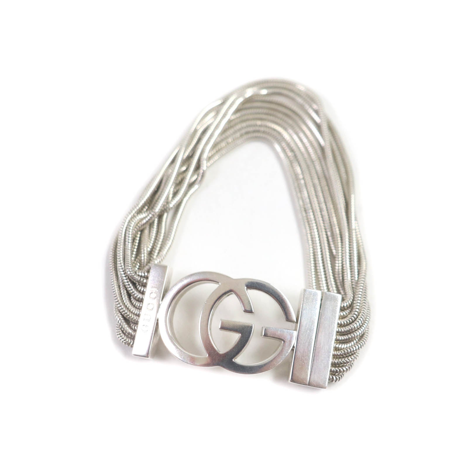 Gucci SV925 Silver Chain Bracelet Women