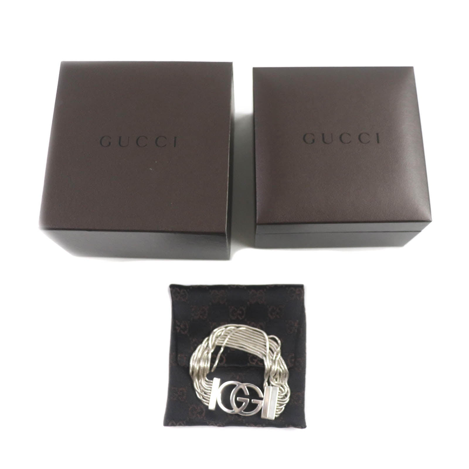 Gucci SV925 Silver Chain Bracelet Women