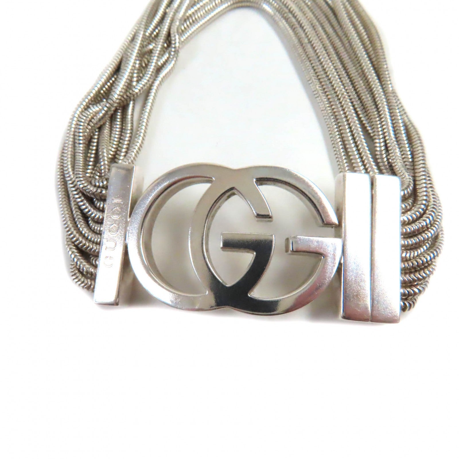 Gucci SV925 Silver Chain Bracelet Women