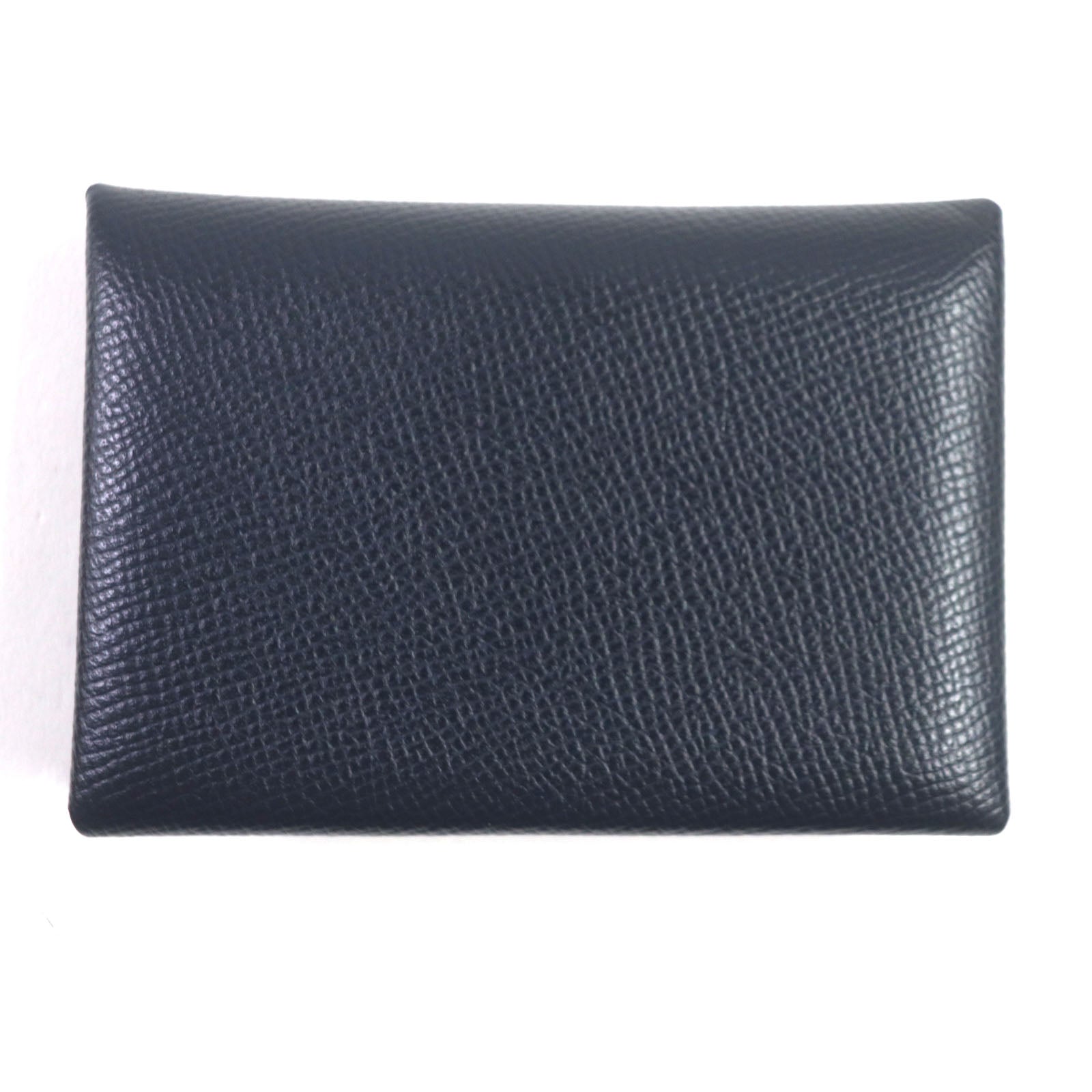 HERMES Calvi Duo Leather Coin Case