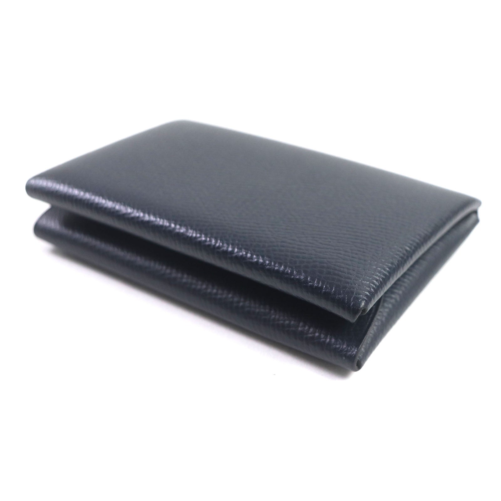 HERMES Calvi Duo Leather Coin Case