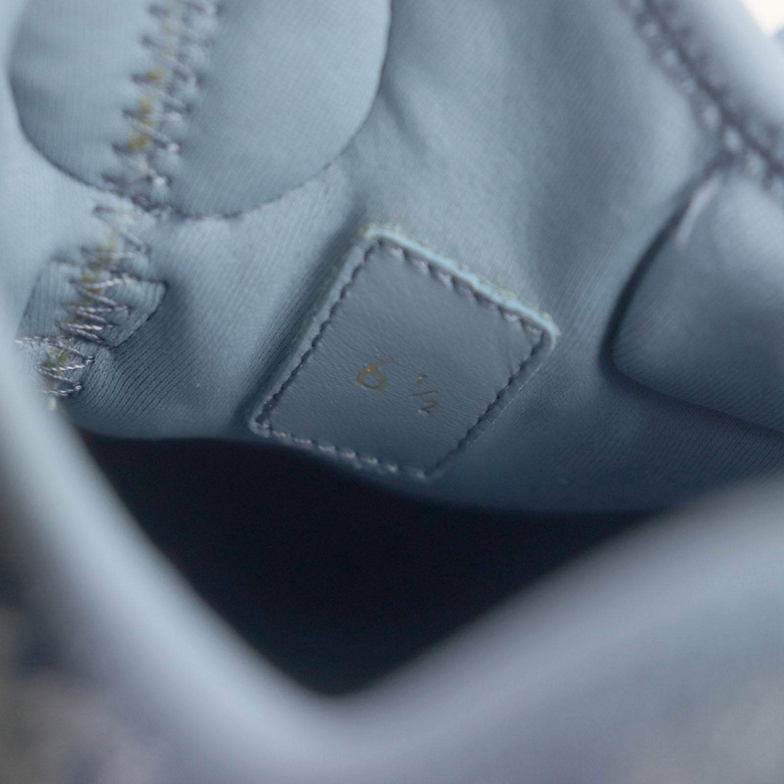 Louis Vuitton Monogram Denim Sneakers Blue 6.5