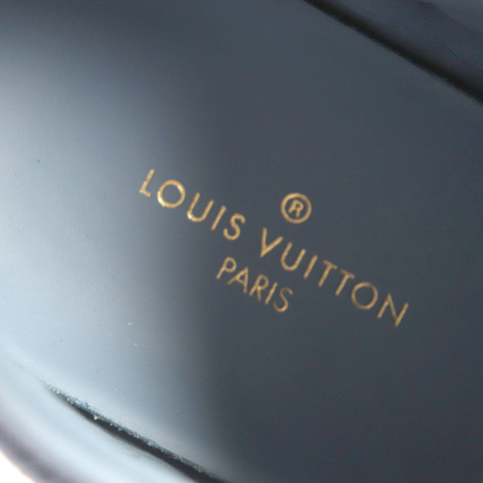 Louis Vuitton Monogram Denim Sneakers Blue 6.5