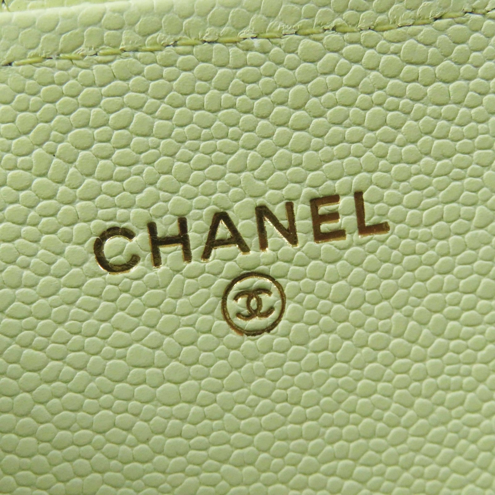 Chanel Caviar Skin Long Wallet AP0241