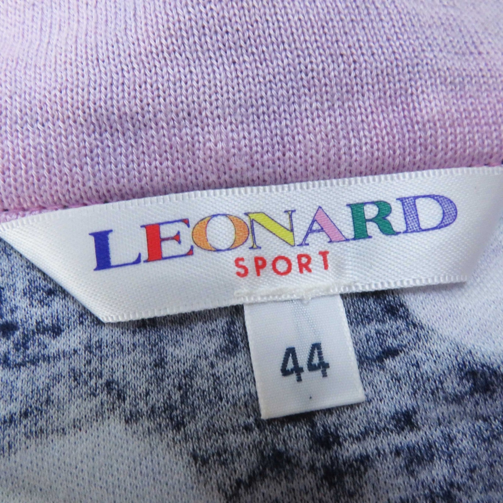 LEONARD SPORT Floral Print Half Zip Tee