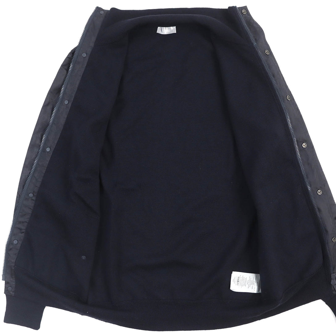 Dior Wool Nylon Knit Jacket Navy S