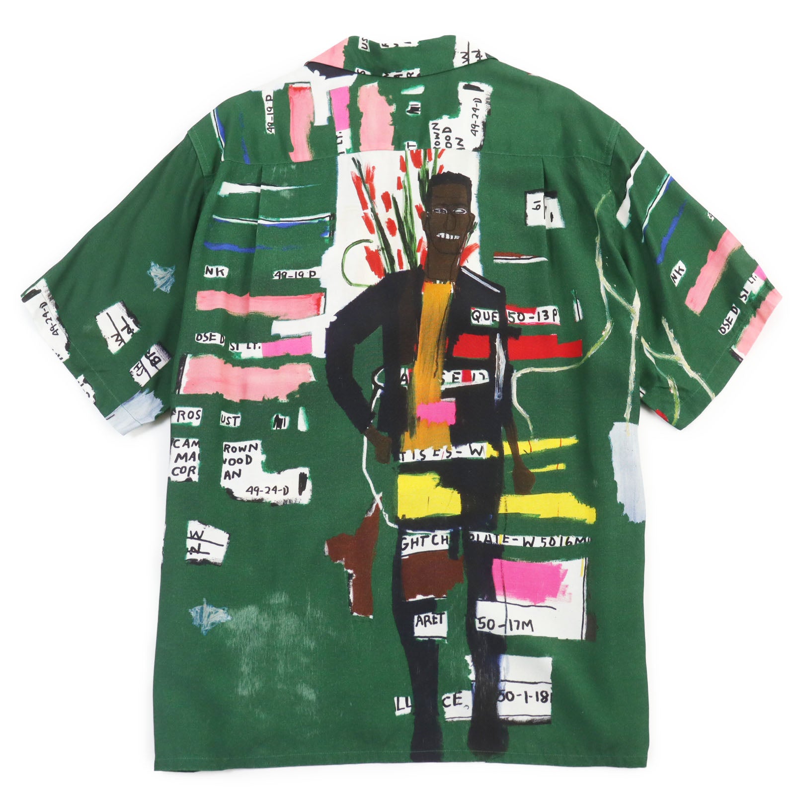 WACKO MARIA Jean-Michel Basquiat Hawaiian Shirt Multicolor M