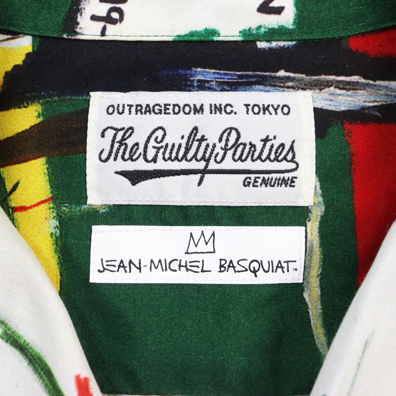 WACKO MARIA Jean-Michel Basquiat Hawaiian Shirt Multicolor M