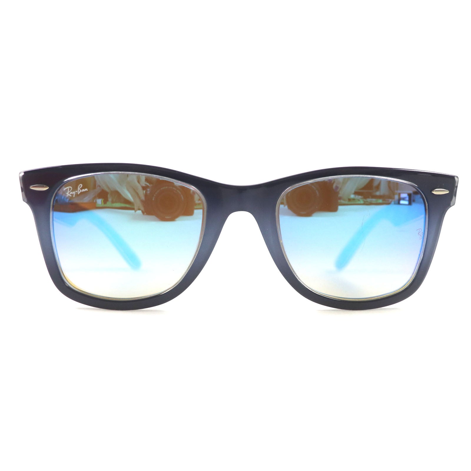 Ray-Ban RB2140-F WAYFARER Sunglasses Navy