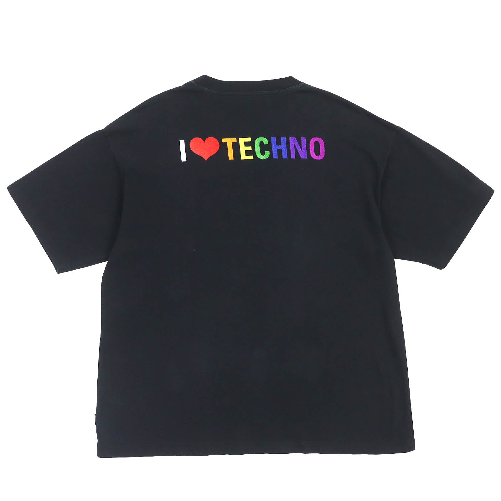 Balenciaga I Love Techno Tee T-shirt Black M