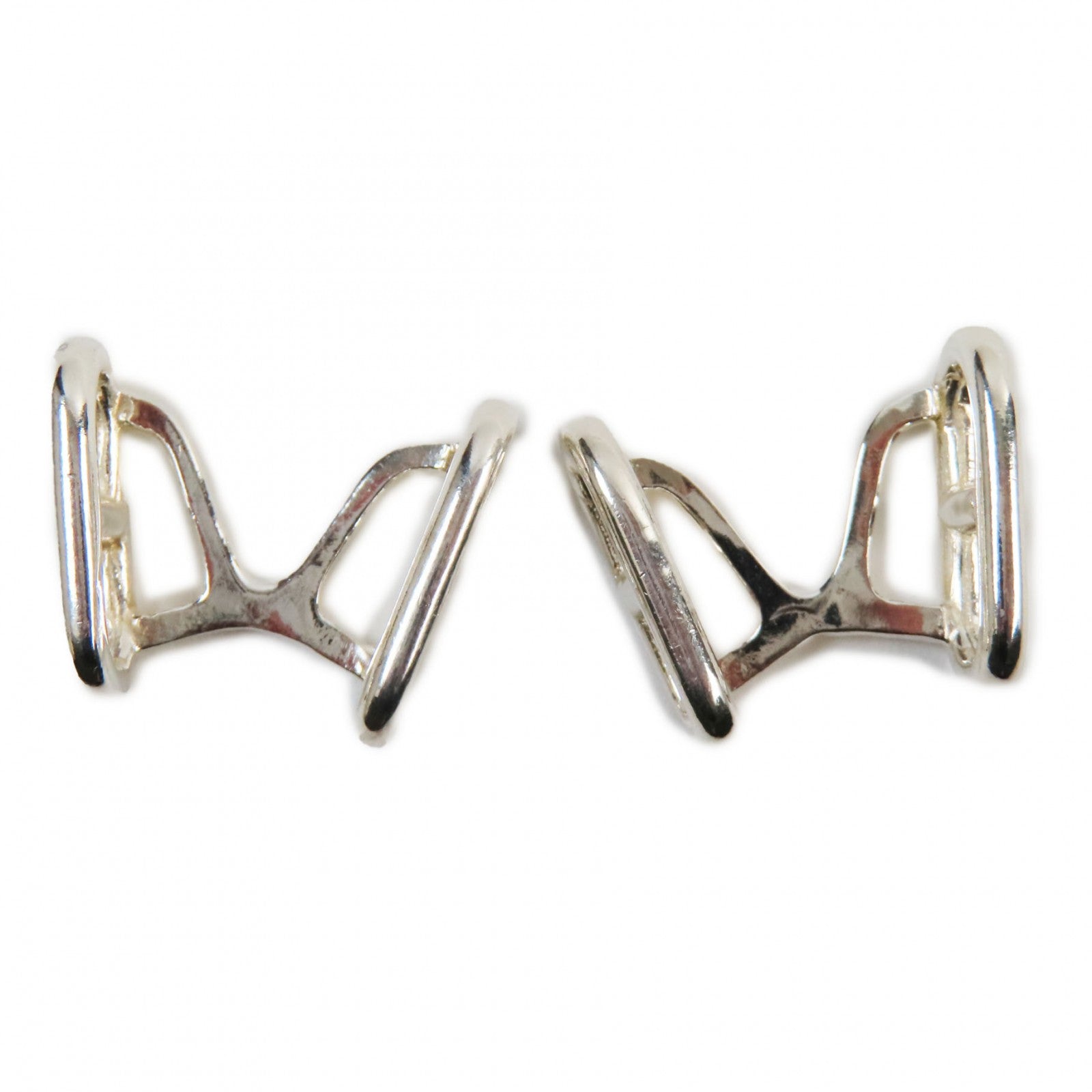 Hermes Silver Farandole Chaine d'Ancre Cuffs