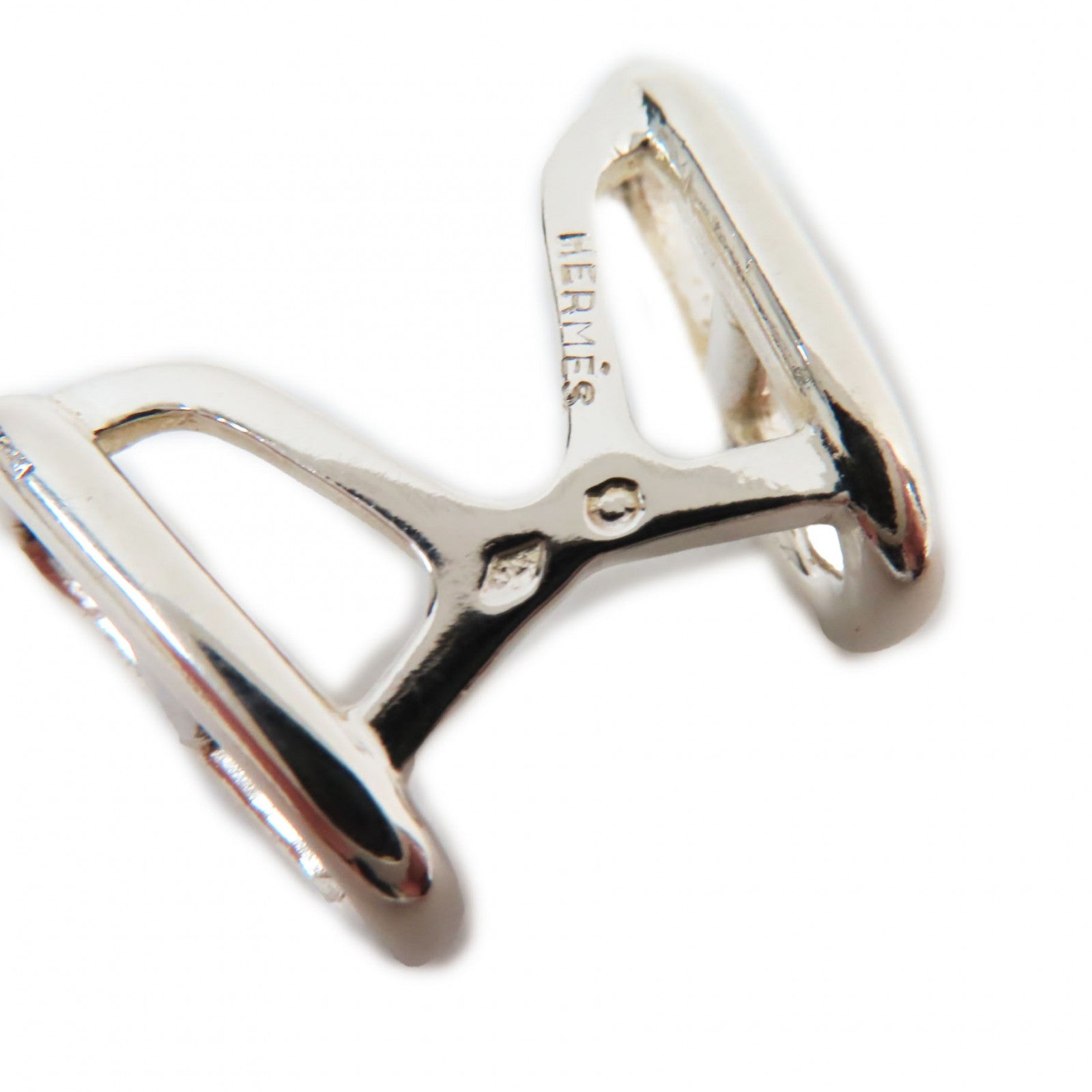 Hermes Silver Farandole Chaine d'Ancre Cuffs