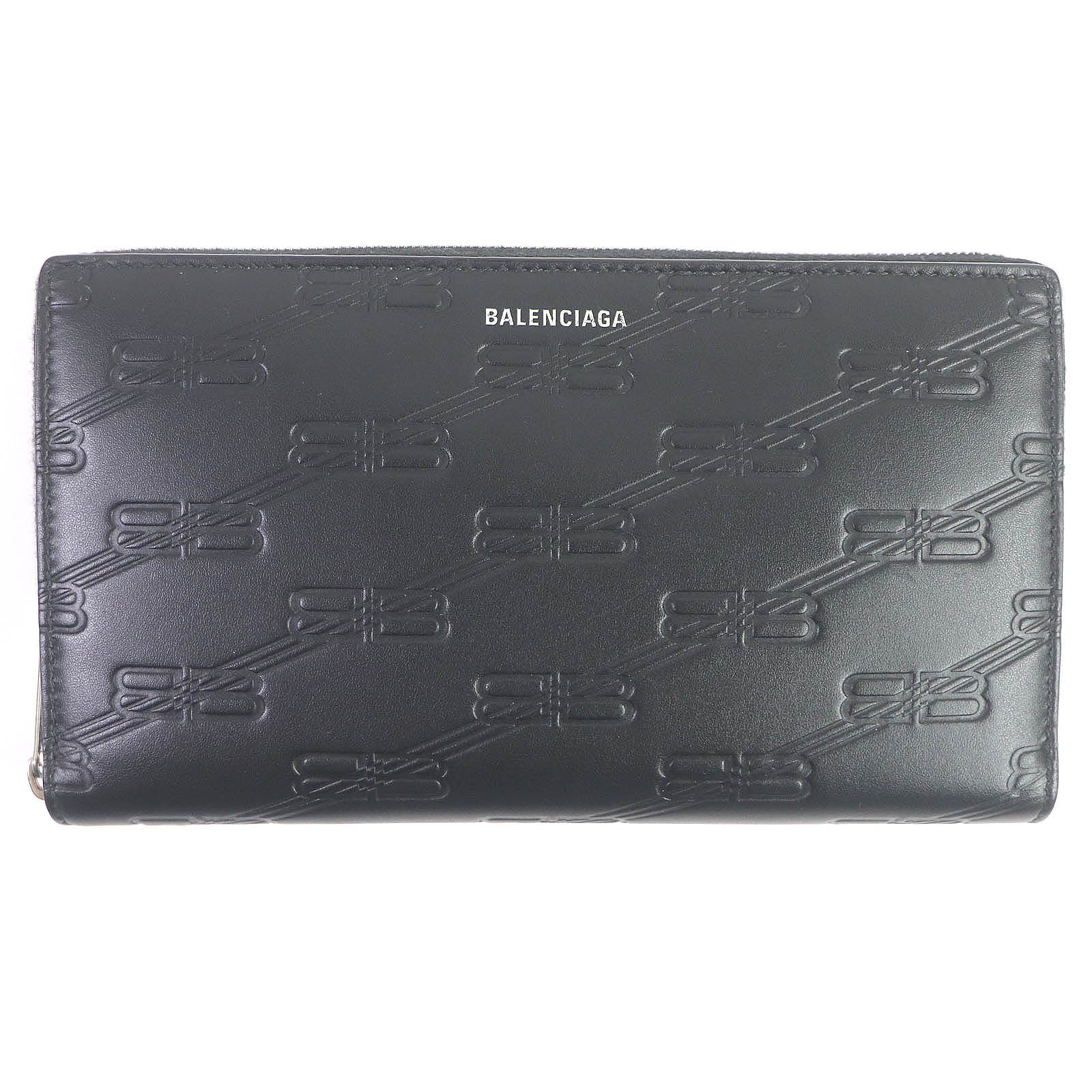 Balenciaga BB Logo Embossed Long Wallet 717787