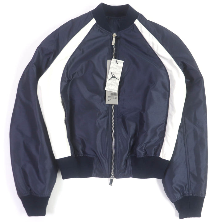 Dior Air Dior Bomber Jacket Silk Navy 44