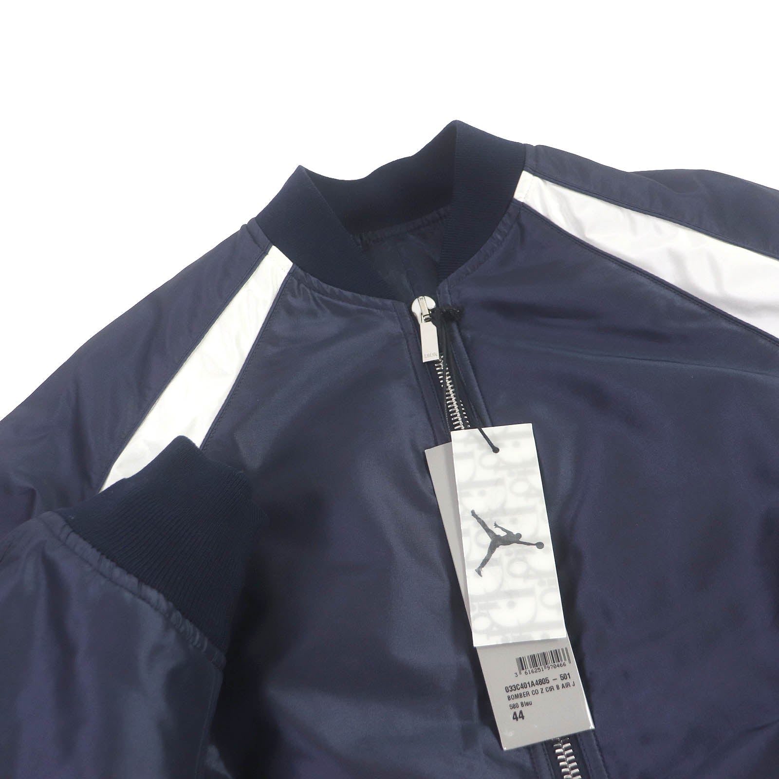 Dior Air Dior Bomber Jacket Silk Navy 44