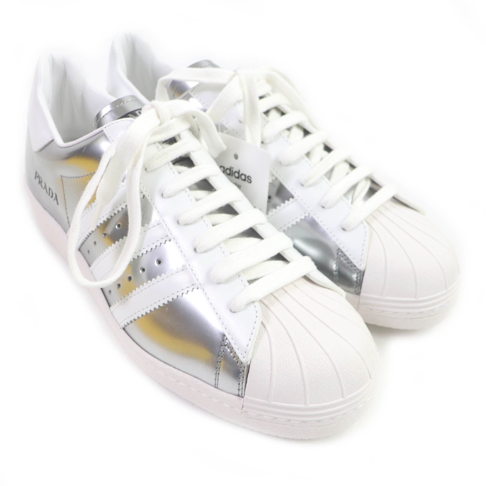 PRADA adidas SUPER STAR Leather Sneakers